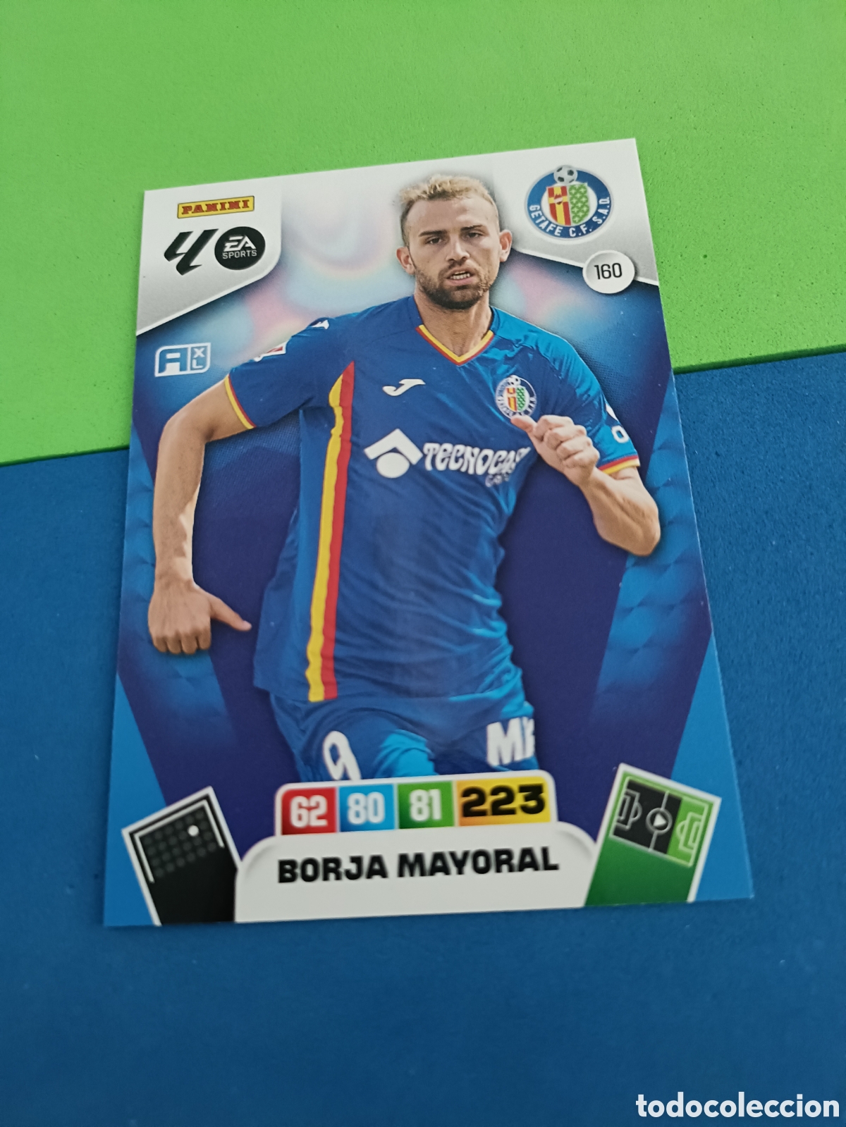 Cromos de F&uacute;tbol: ADRENALYN XL 2025 2026 25 26 Panini Liga - 160 Borja Mayoral Getafe