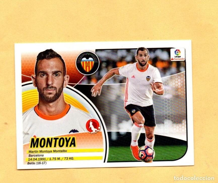 Figurine di Calcio: EDICIONES ESTE 2016-2017 MONTOYA FICHAJE 40 VALENCIA LIGA 16/17 NUEVO DE SOBRE
