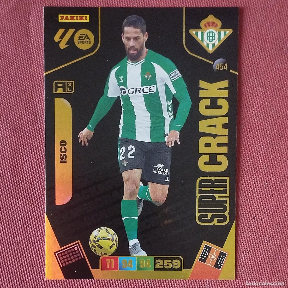 Cromos de F&uacute;tbol: ISCO - 454 - BETIS - SUPER CRACK - ADRENALYN 2025 2026 - 25 26