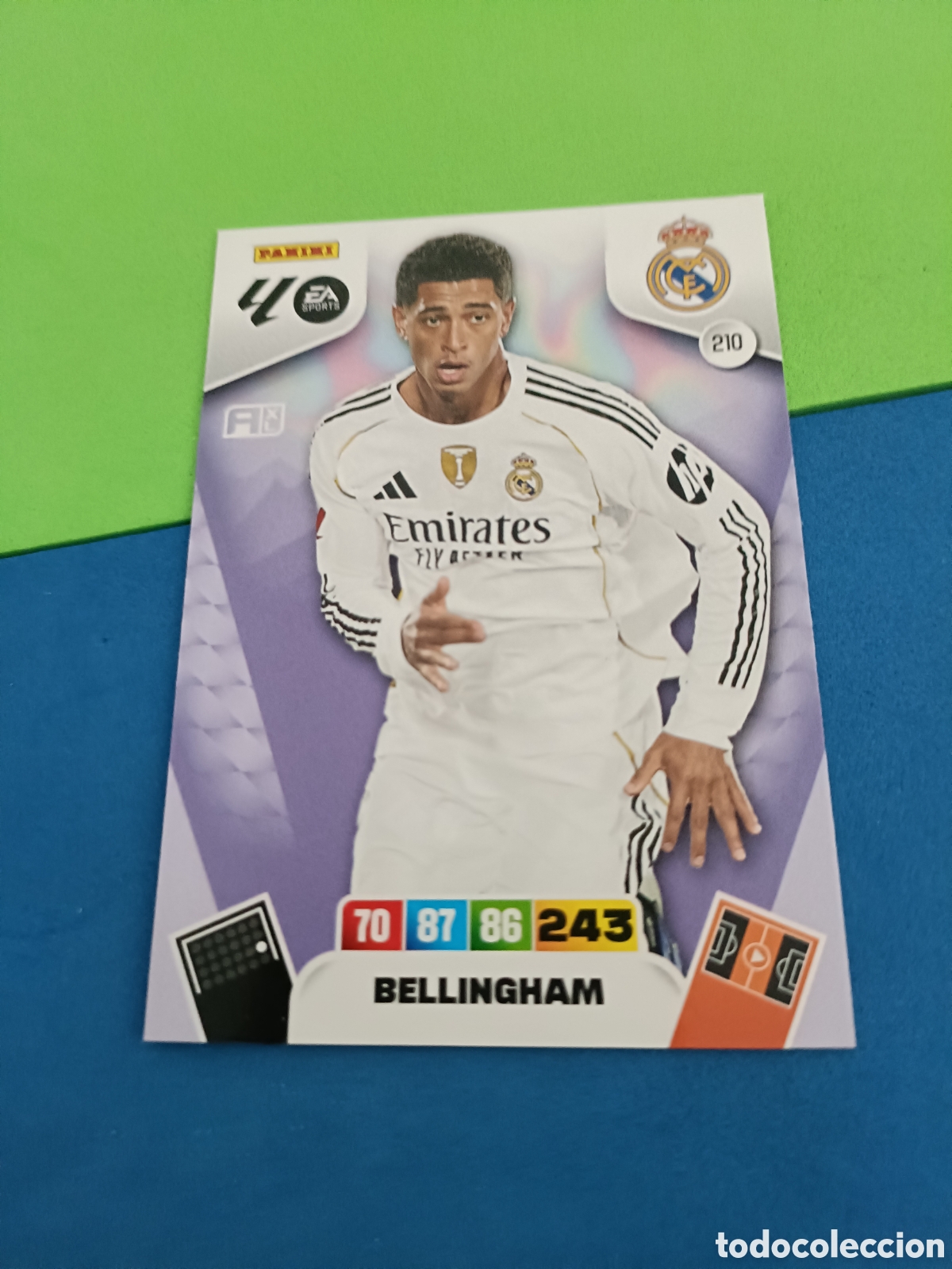 Football Stickers: ADRENALYN XL 2025 2026 25 26 Panini Liga - 210 Bellingham Real Madrid