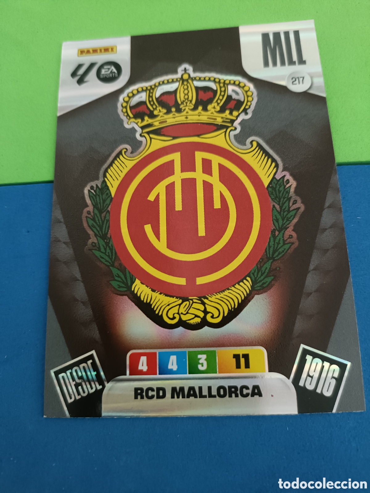 Cromos de F&uacute;tbol: ADRENALYN XL 2025 2026 25 26 Panini Liga - 217 Escudo Mallorca
