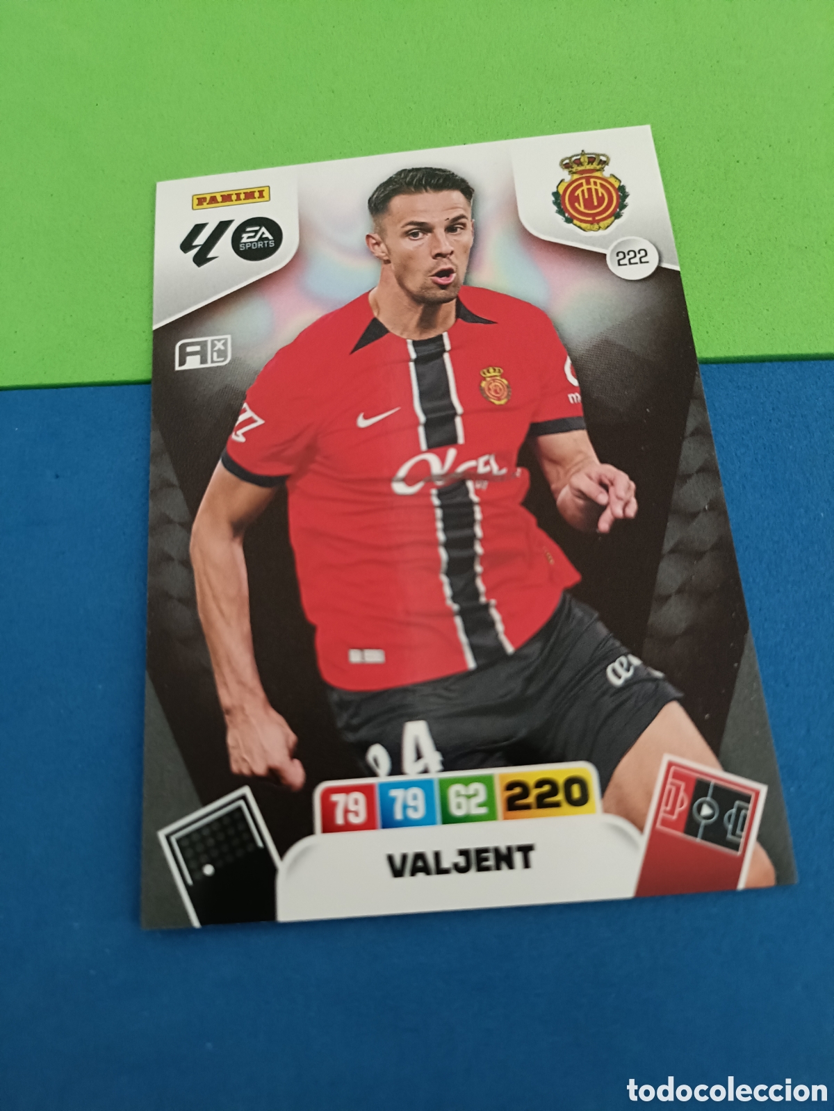 Cromos de F&uacute;tbol: ADRENALYN XL 2025 2026 25 26 Panini Liga - 222 Valjent Mallorca