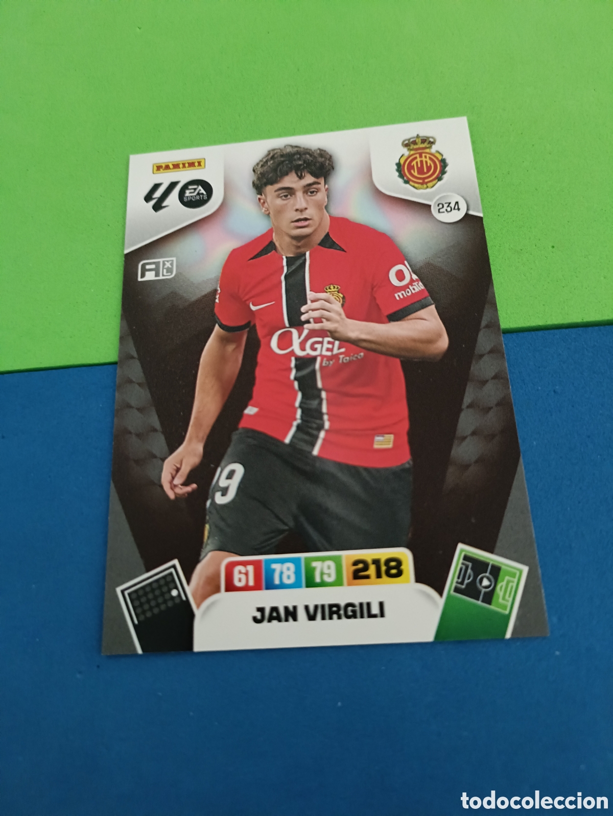 Cromos de F&uacute;tbol: ADRENALYN XL 2025 2026 25 26 Panini Liga - 234 Jan Virgili Mallorca