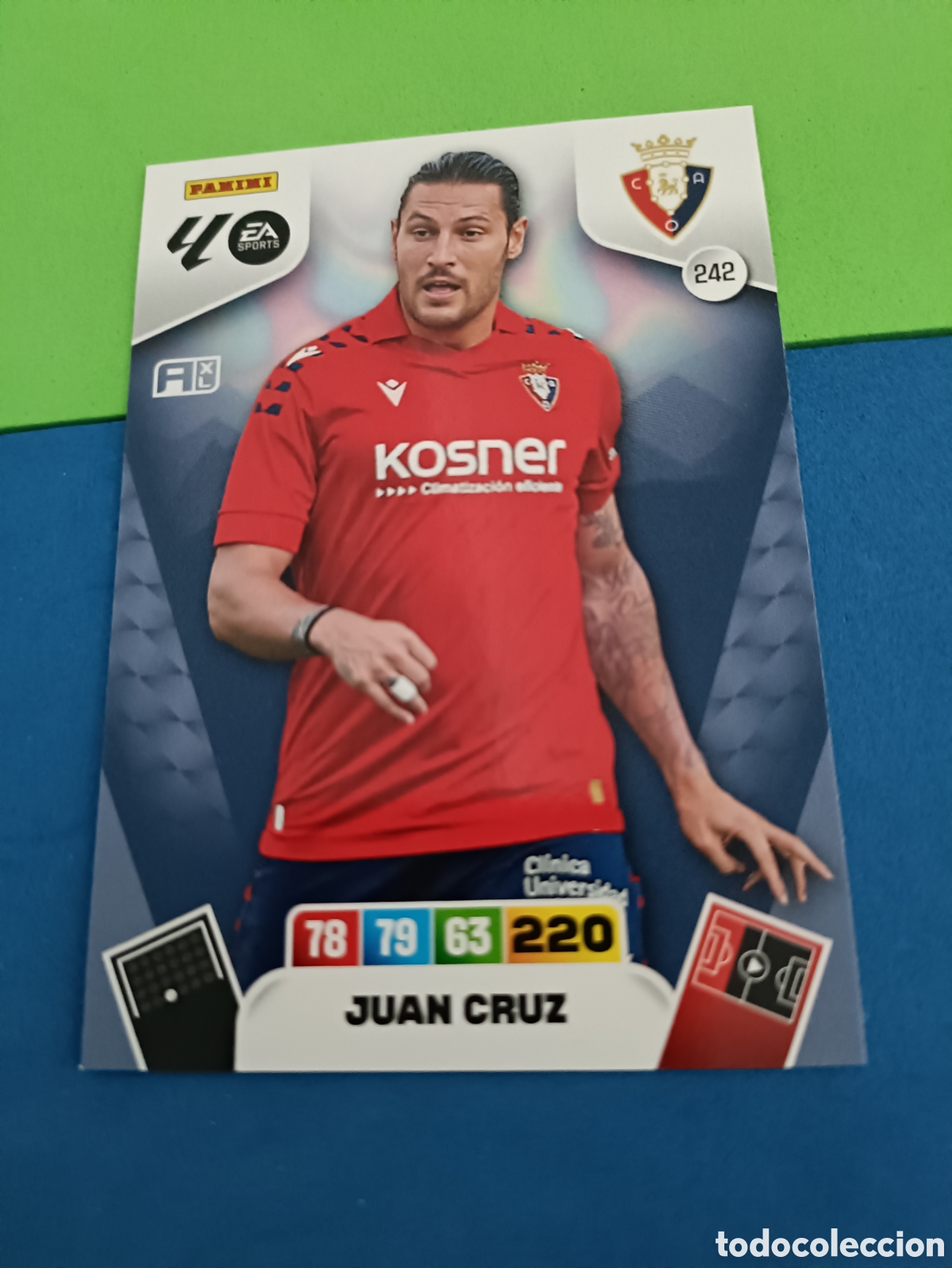 Cromos de Futebol: ADRENALYN XL 2025 2026 25 26 Panini Liga - 242 Juan Cruz Osasuna