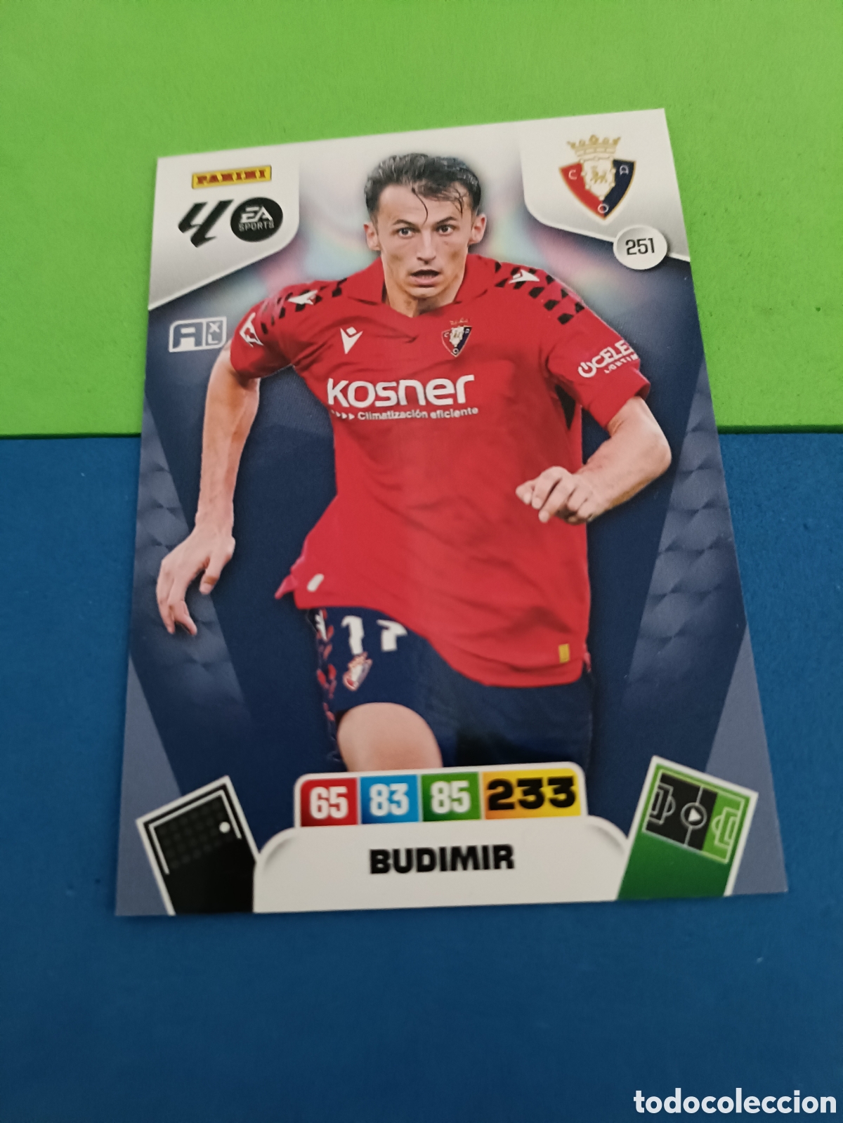 Cromos de Futebol: ADRENALYN XL 2025 2026 25 26 Panini Liga - 251 Budimir Osasuna