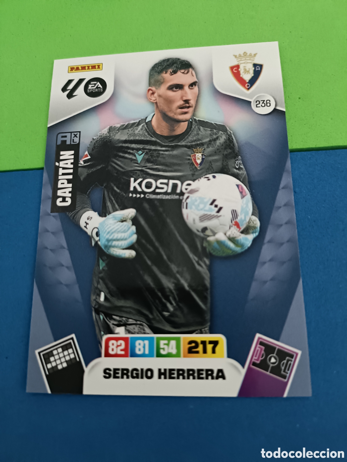 Cromos de Futebol: ADRENALYN XL 2025 2026 25 26 Panini Liga - 236 Sergio Herrera Osasuna