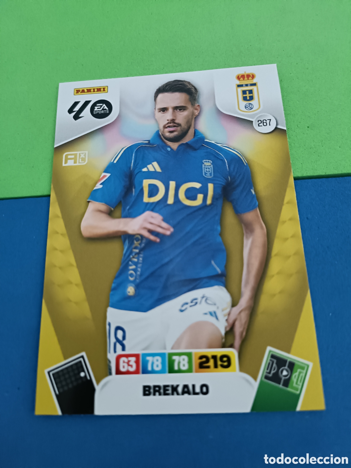 Fu&szlig;ball-Sticker: ADRENALYN XL 2025 2026 25 26 Panini Liga - 267 Brekalo Oviedo