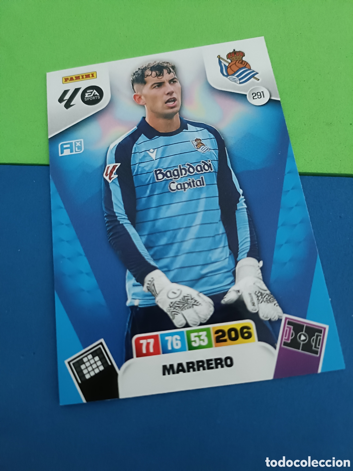 Cromos de F&uacute;tbol: ADRENALYN XL 2025 2026 25 26 Panini Liga - 291 Marrero Real Sociedad