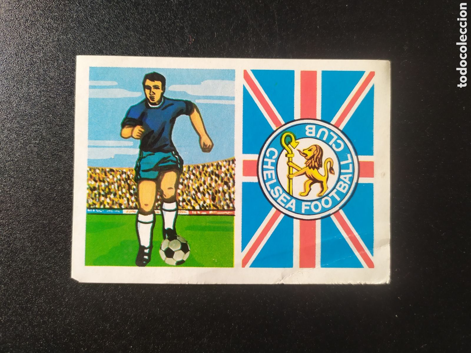 Football Stickers: Campeonato Liga 1972 1973 72 73 Ruiz Romero escudo n&deg; 334 Chelsea sin pegar