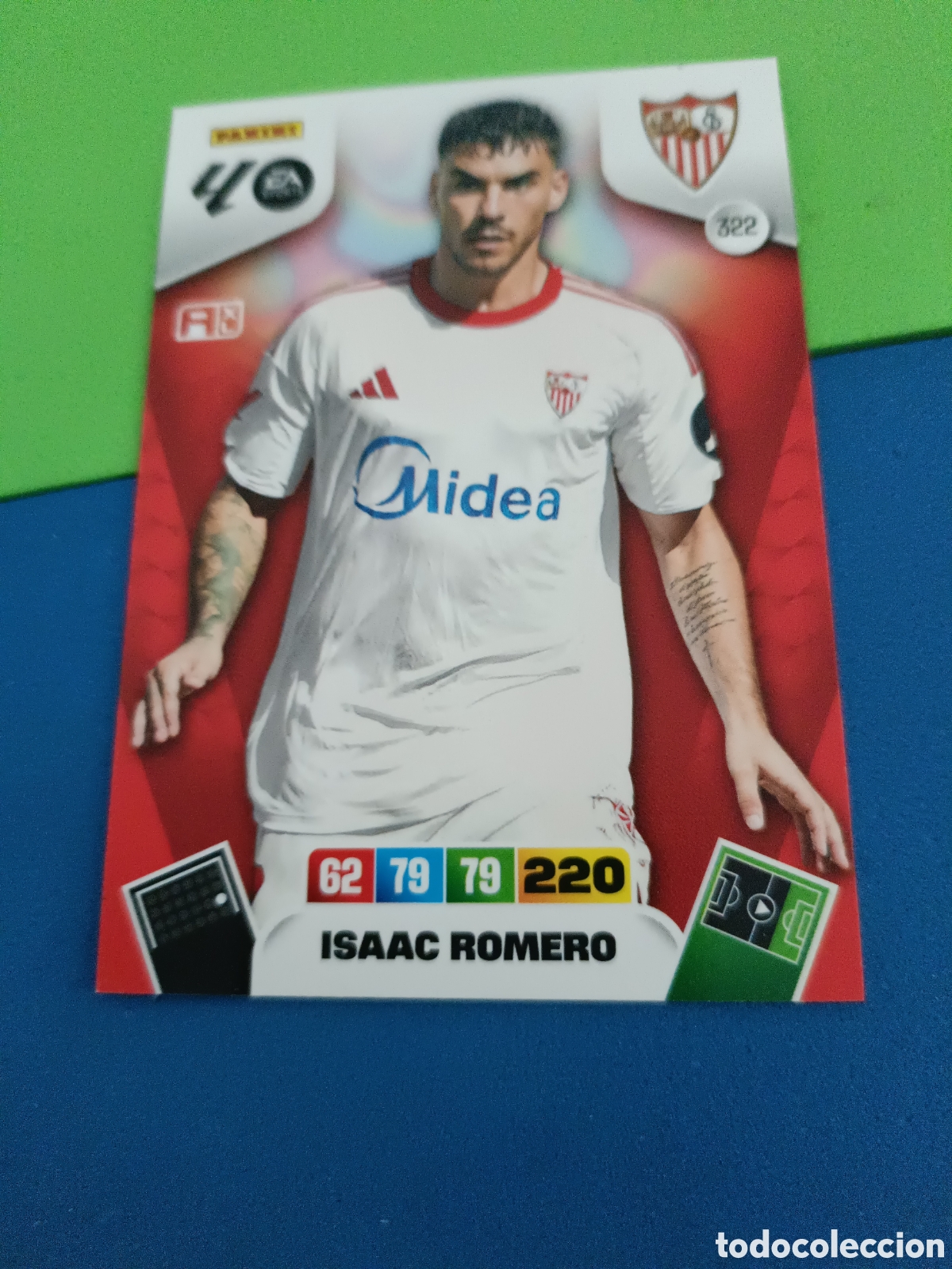 Cromos de F&uacute;tbol: ADRENALYN XL 2025 2026 25 26 Panini Liga - 322 Isaac Romero Sevilla