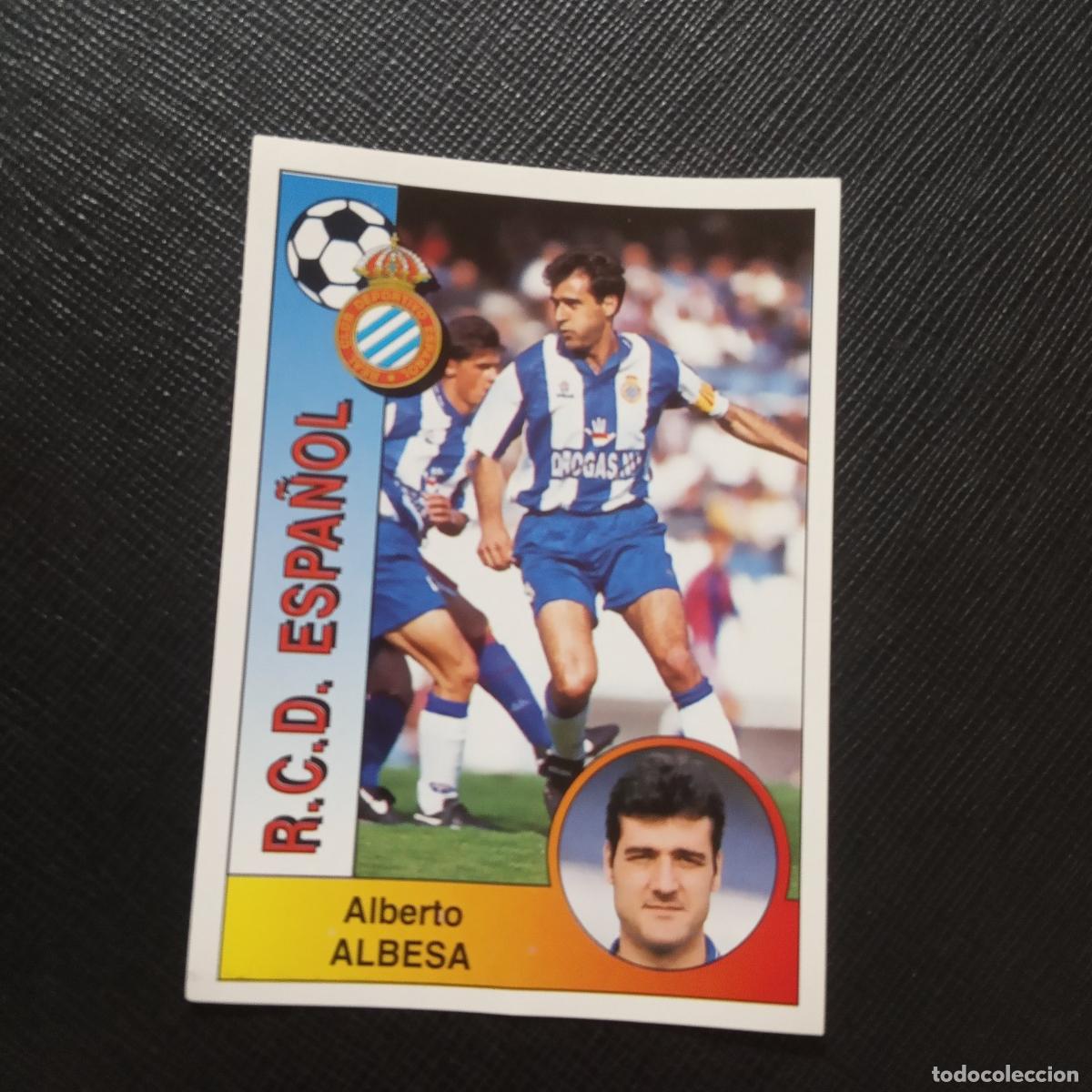 Cromos de F&uacute;tbol: 131 ALBESA ESPA&Ntilde;OL PANINI 1994 1995 CROMO FUTBOL LIGA 94 95 - SIN PEGAR - A95 PG73