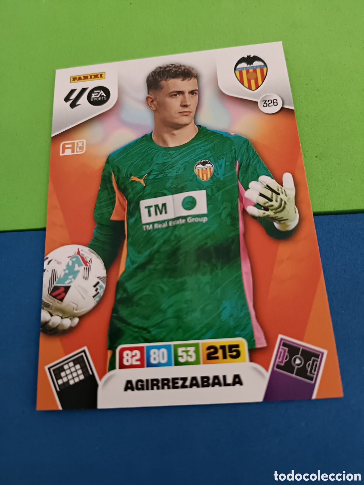 Cromos de F&uacute;tbol: ADRENALYN XL 2025 2026 25 26 Panini Liga - 326 Agirrezabala Valencia