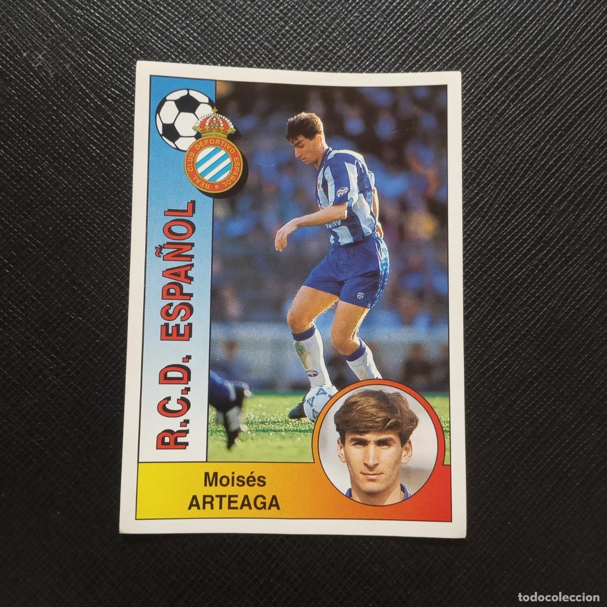 Cromos de F&uacute;tbol: 137 ARTEAGA ESPA&Ntilde;OL PANINI 1994 1995 CROMO FUTBOL LIGA 94 95 - SIN PEGAR - A95 PG100