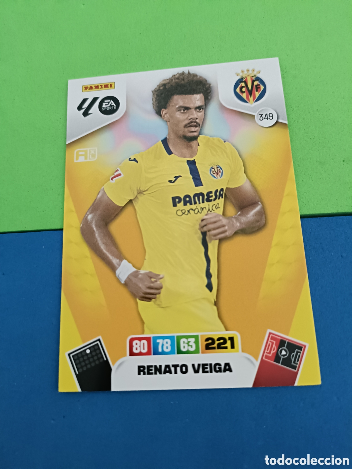 Cromos de F&uacute;tbol: ADRENALYN XL 2025 2026 25 26 Panini Liga - 349 Renato Veiga Villarreal