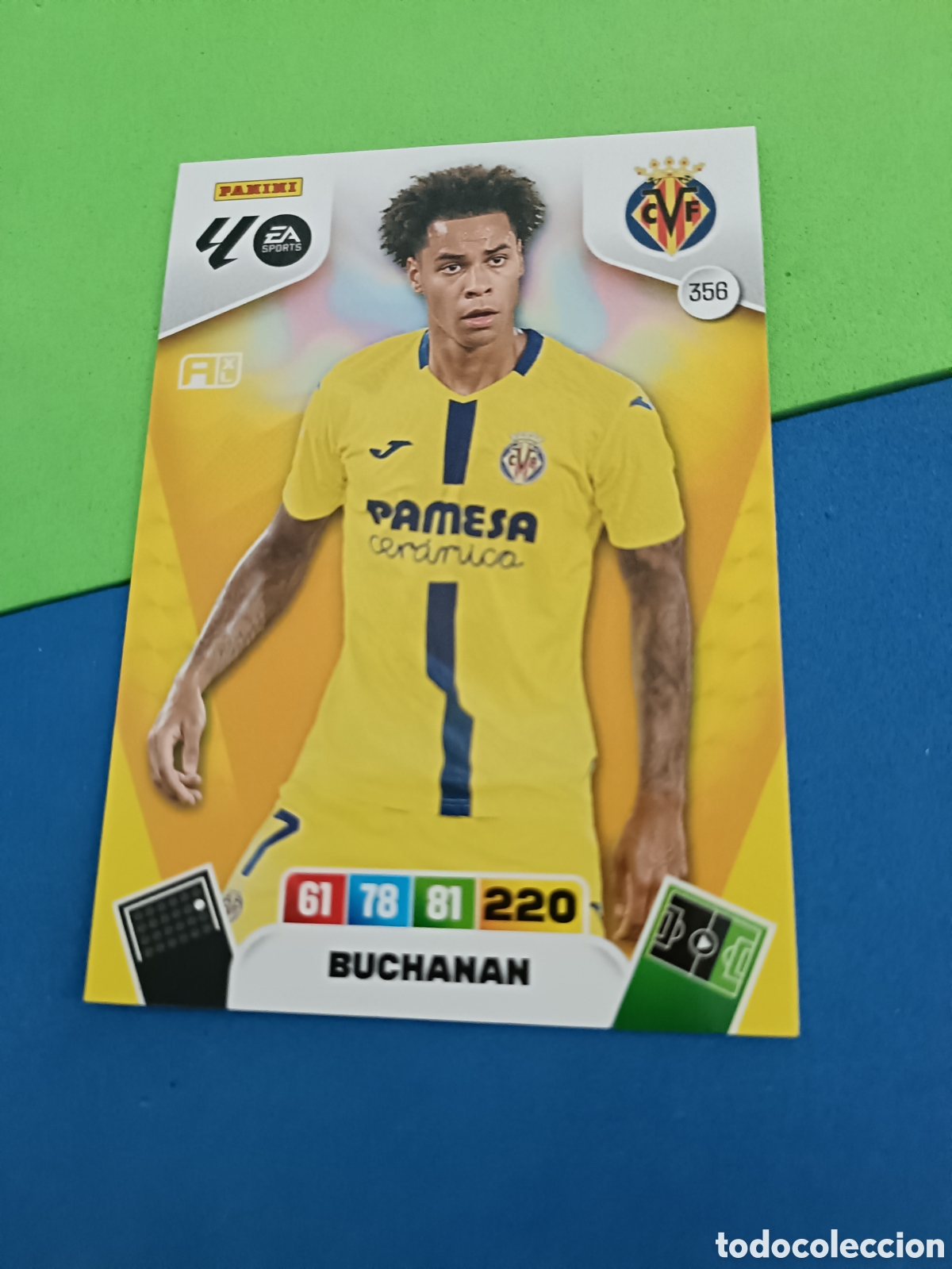 Cromos de F&uacute;tbol: ADRENALYN XL 2025 2026 25 26 Panini Liga - 356 Buchanan Villarreal
