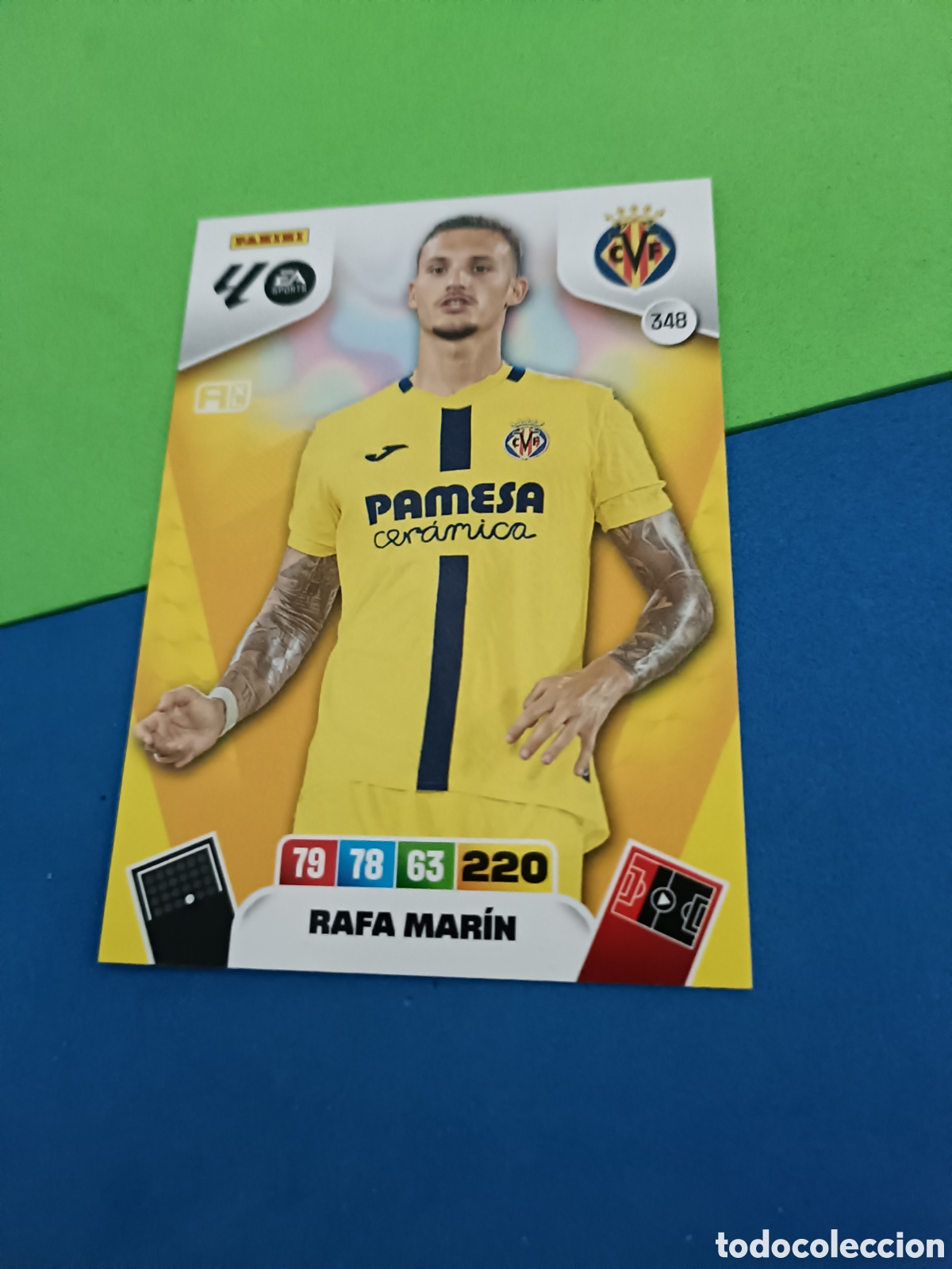 Cromos de F&uacute;tbol: ADRENALYN XL 2025 2026 25 26 Panini Liga - 348 Rafa Marin Villarreal