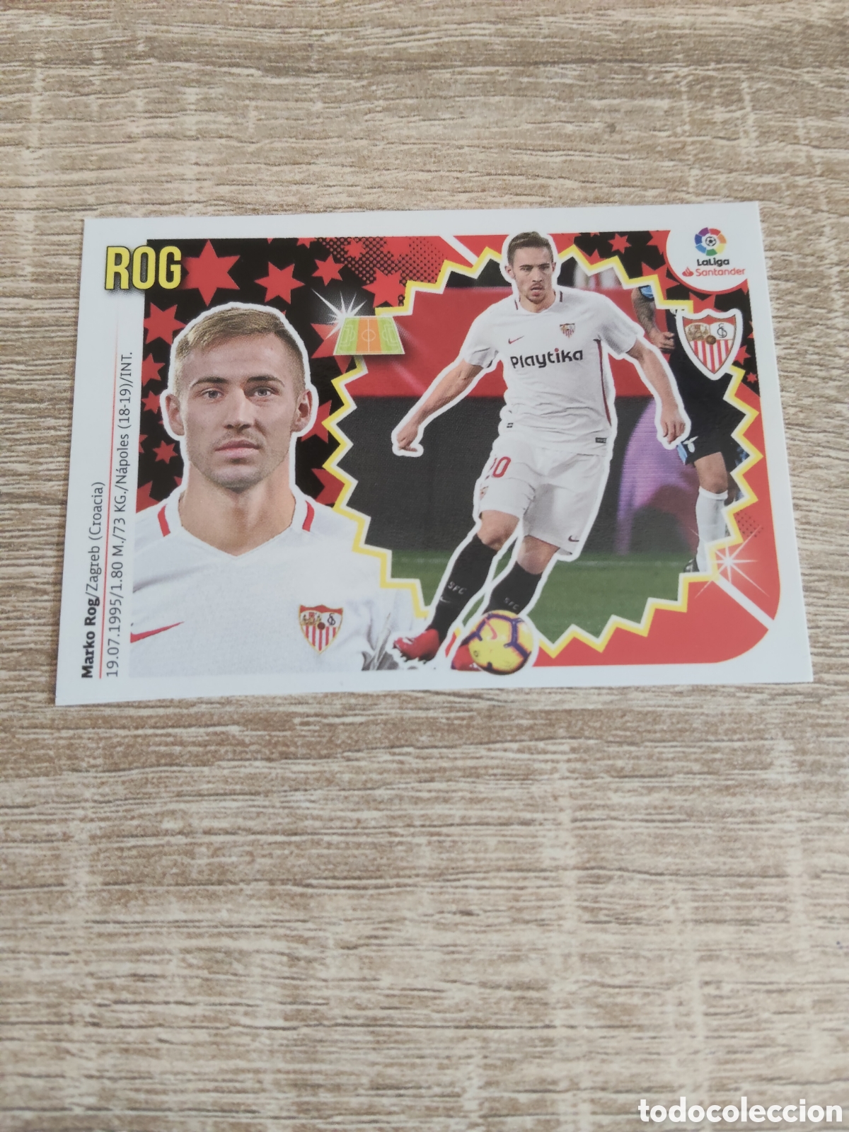 Cromos de F&uacute;tbol: Rog Sevilla fichaje de invierno liga 2018 2019 18 19 ediciones este