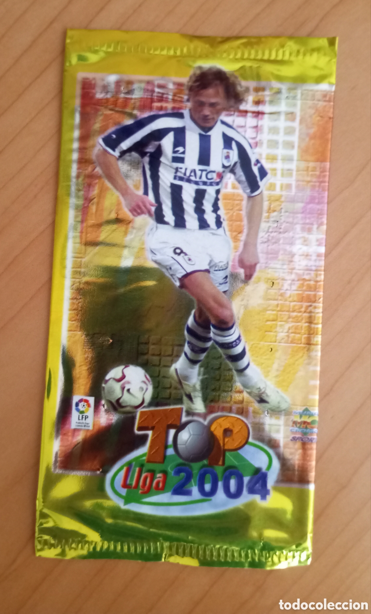Cromos de F&uacute;tbol: Sobre sin abrir mundicromo top liga 2004