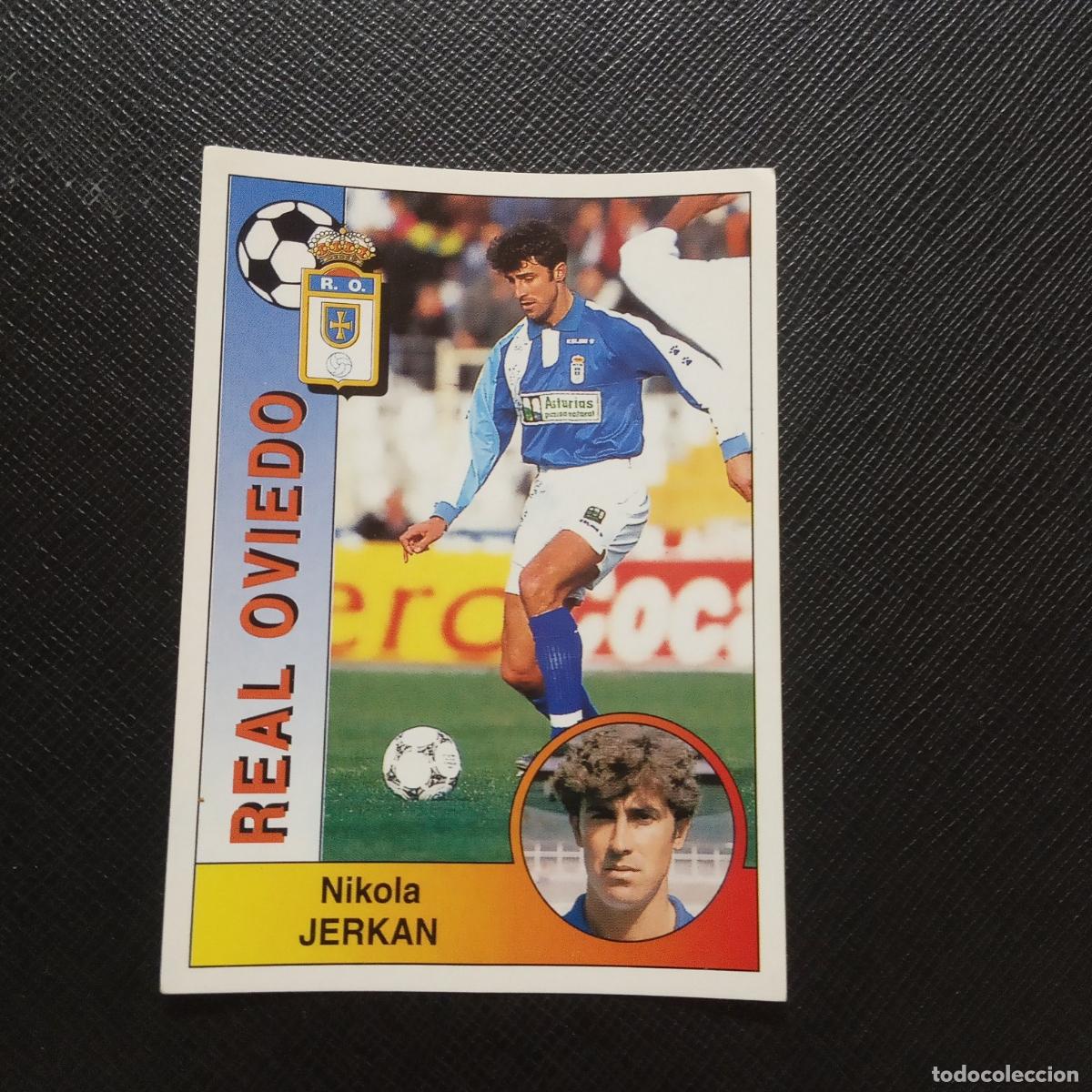 Cromos de F&uacute;tbol: 203 JERKAN OVIEDO PANINI 1994 1995 CROMO FUTBOL LIGA 94 95 - SIN PEGAR - A95 PG253