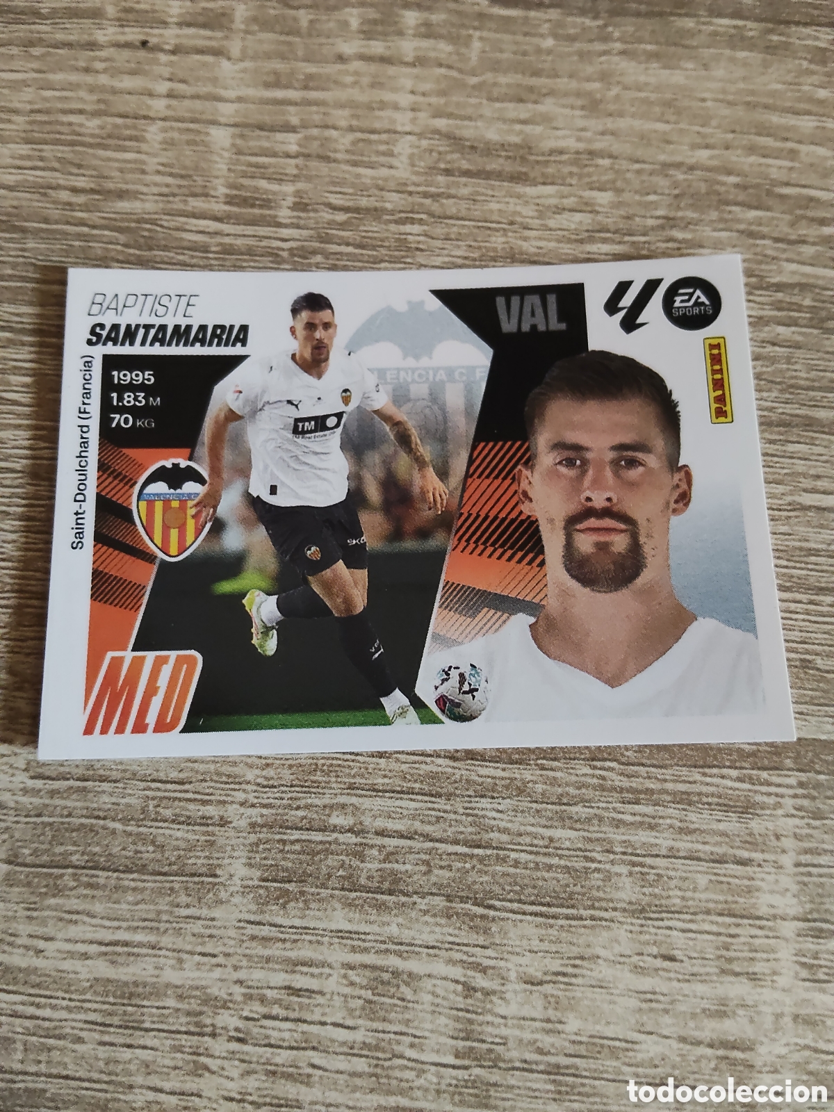 Cromos de Futebol: Santamar&iacute;a Valencia liga 2025 2026 25 26 ediciones este