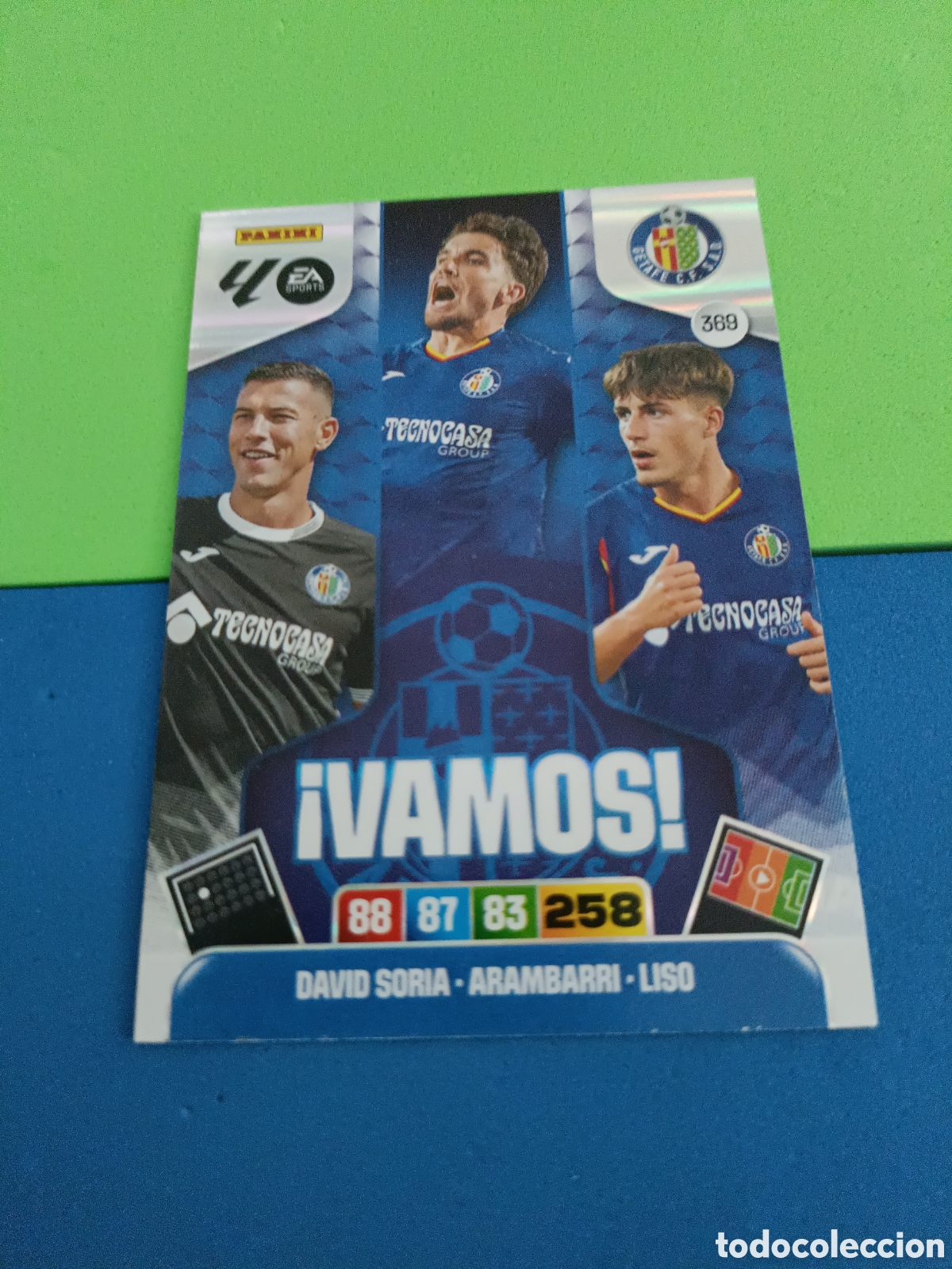 Cromos de F&uacute;tbol: ADRENALYN XL 2025 2026 25 26 Panini Liga - VAMOS 369 Getafe