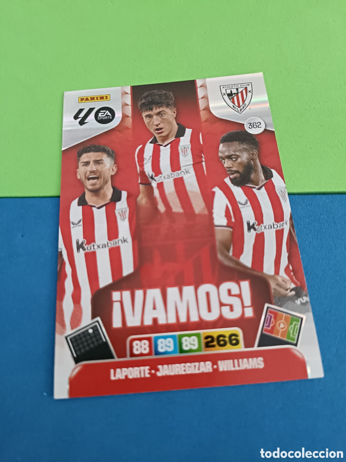 Cromos de F&uacute;tbol: ADRENALYN XL 2025 2026 25 26 Panini Liga - VAMOS 362 Bilbao