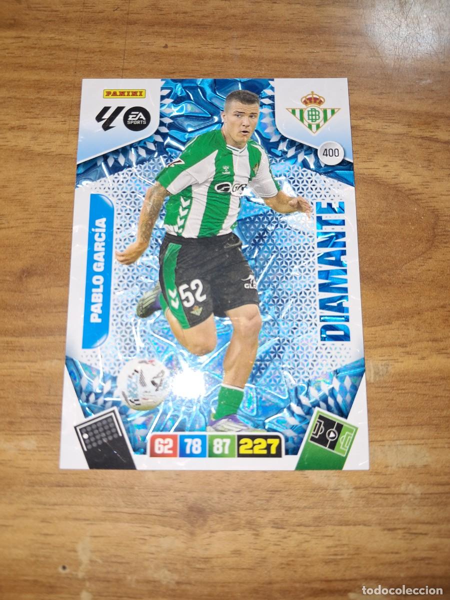Fu&szlig;ball-Sticker: CARD DIAMANTE TEMPORADA 25/26: DIAMANTE PABLO GARC&Iacute;A, N&deg; 400