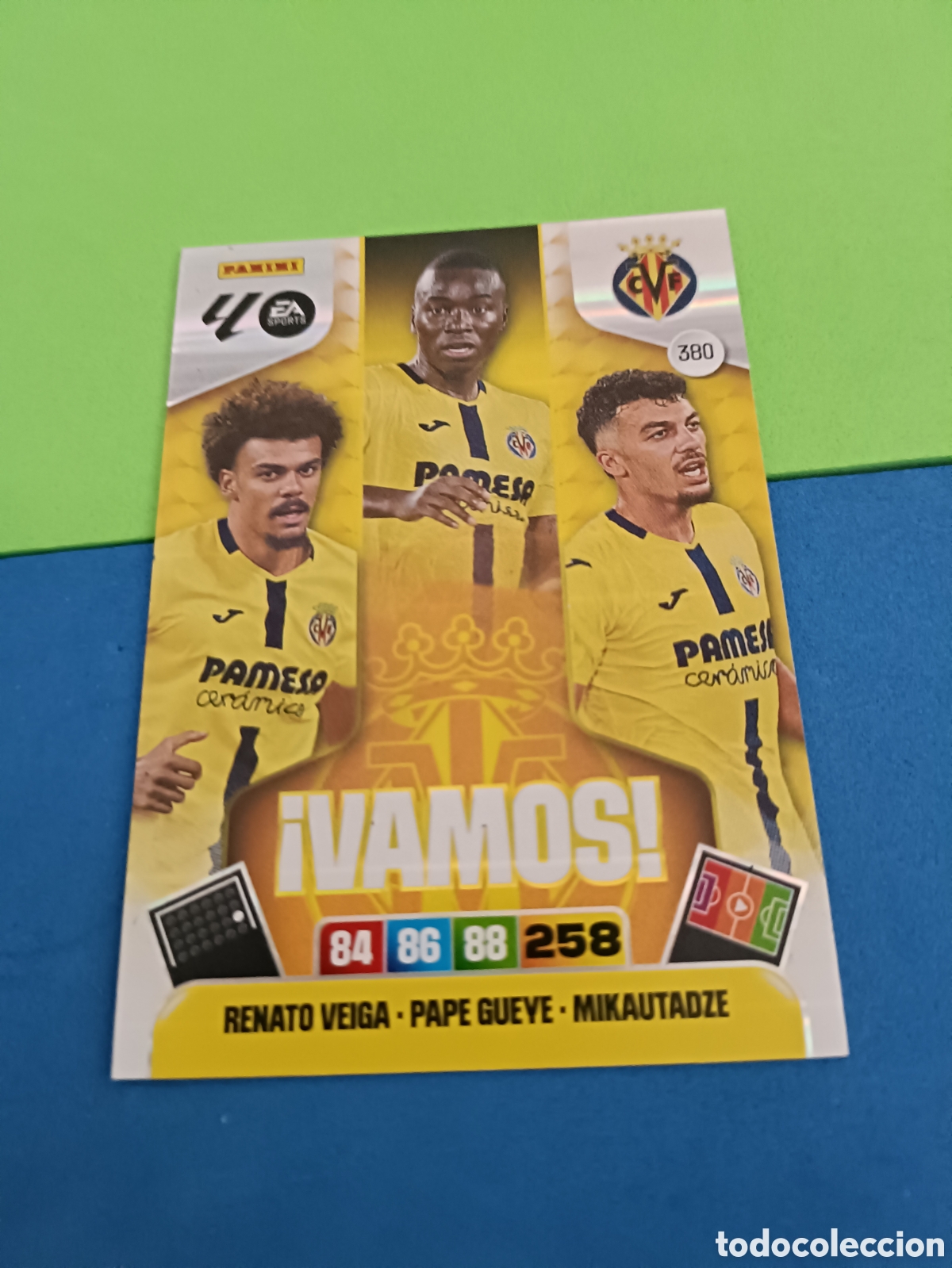 Football Stickers: ADRENALYN XL 2025 2026 25 26 Panini Liga - VAMOS 380 Villarreal