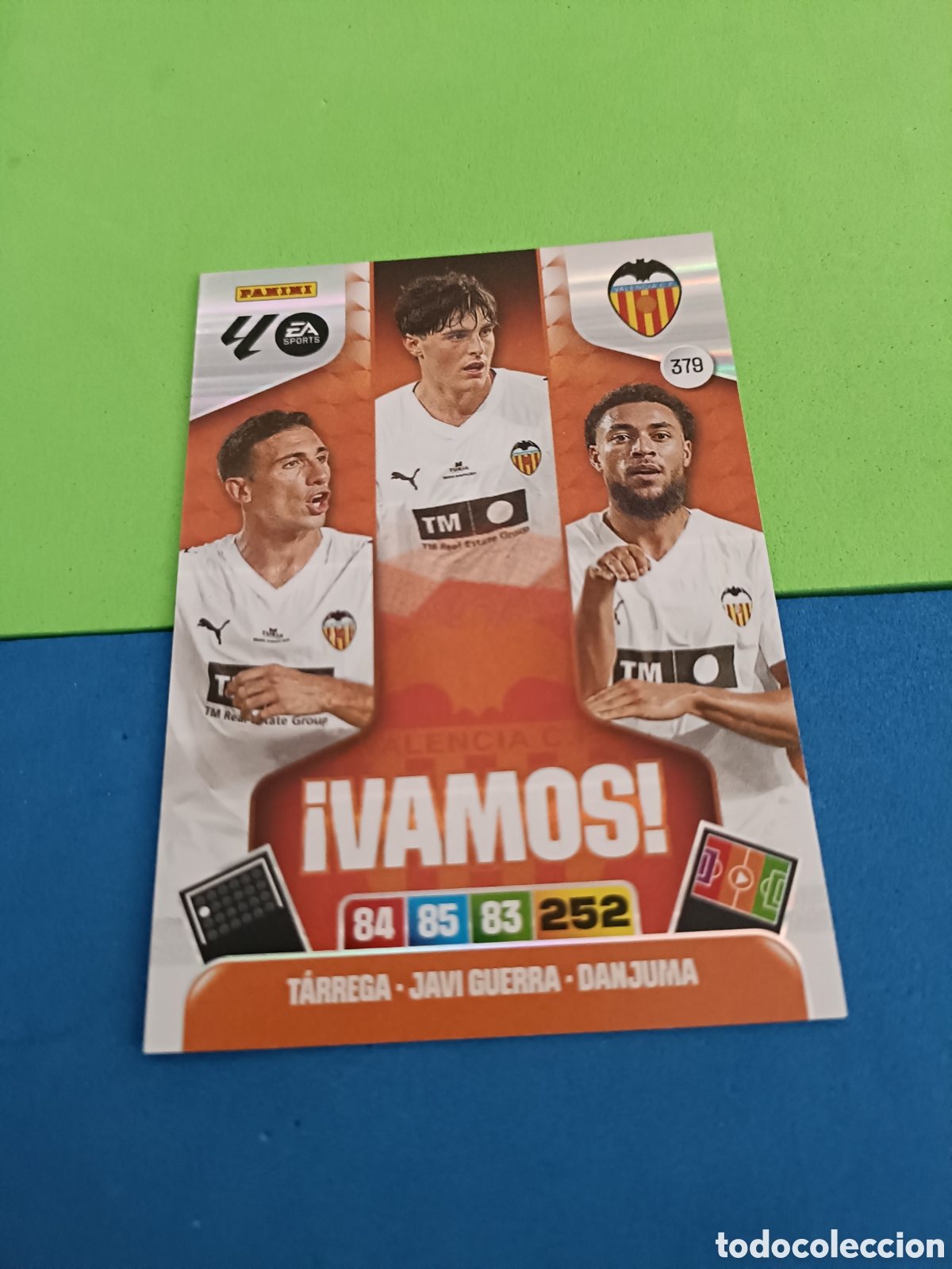 Football Stickers: ADRENALYN XL 2025 2026 25 26 Panini Liga - VAMOS 379 Valencia