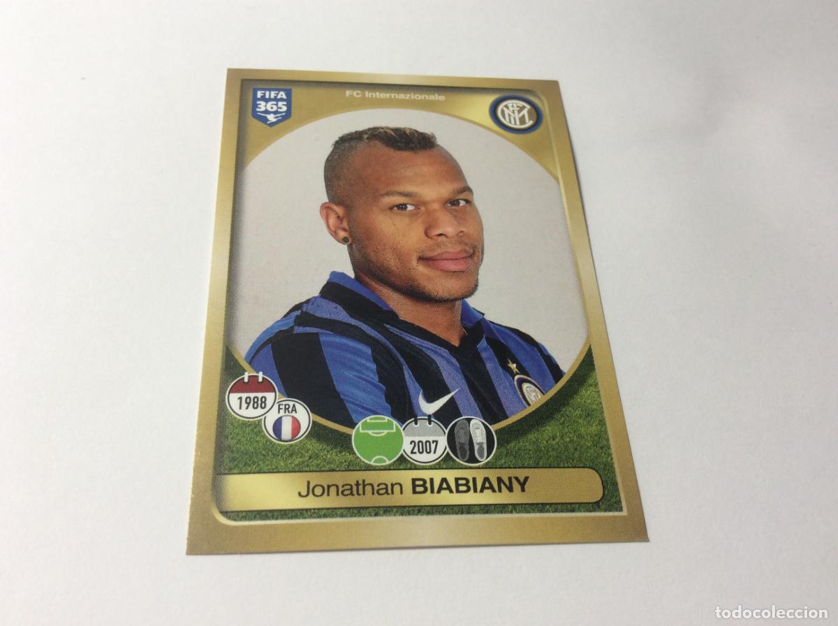 Cromos de F&uacute;tbol: 254 Jonathan Biabiany INTER MILAN FIFA 365 2017 PANINI