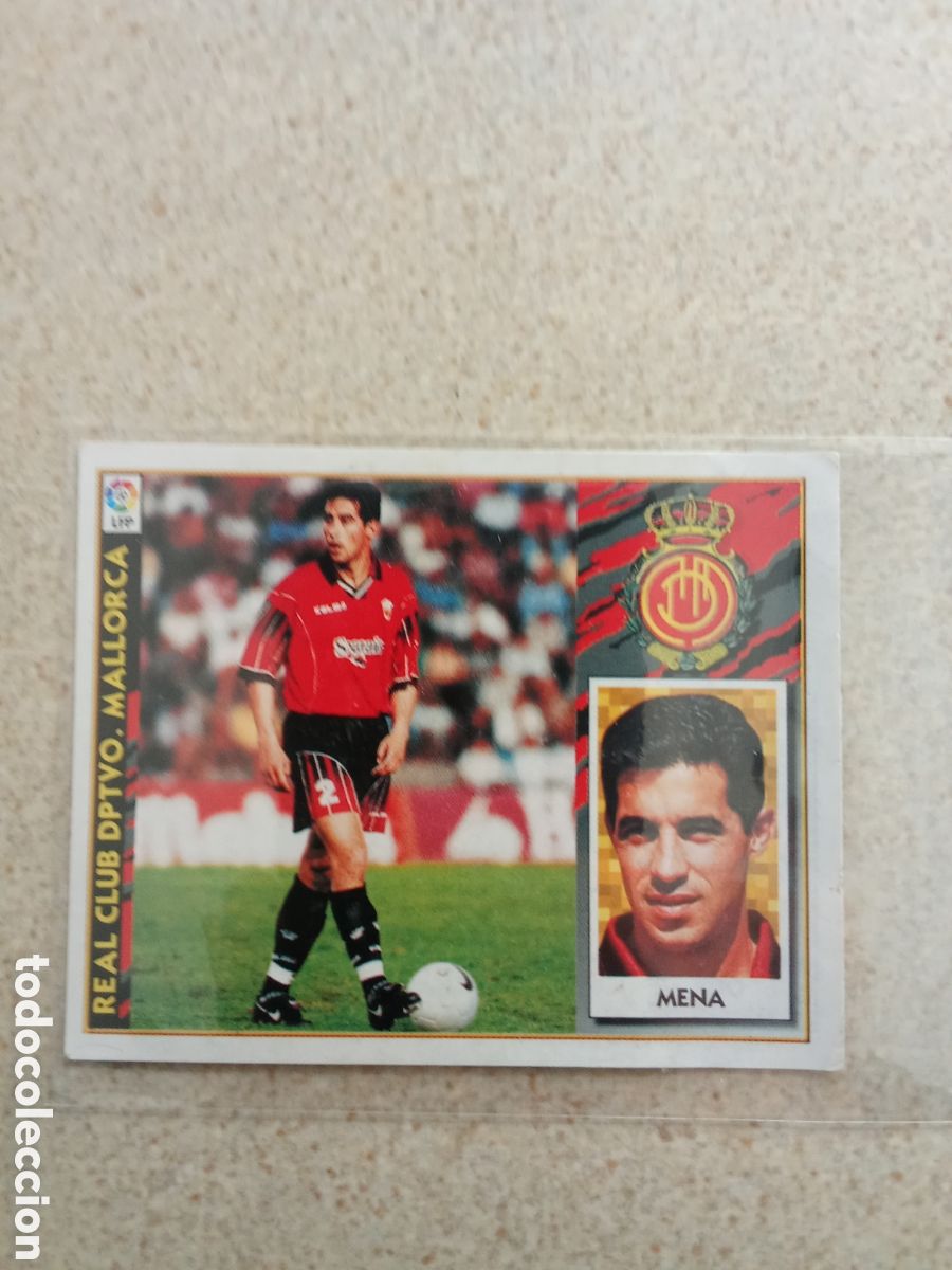 Cromos de F&uacute;tbol: MENA MALLORCA ESTE 1997 1998 CROMO FUTBOL VENTANILLA