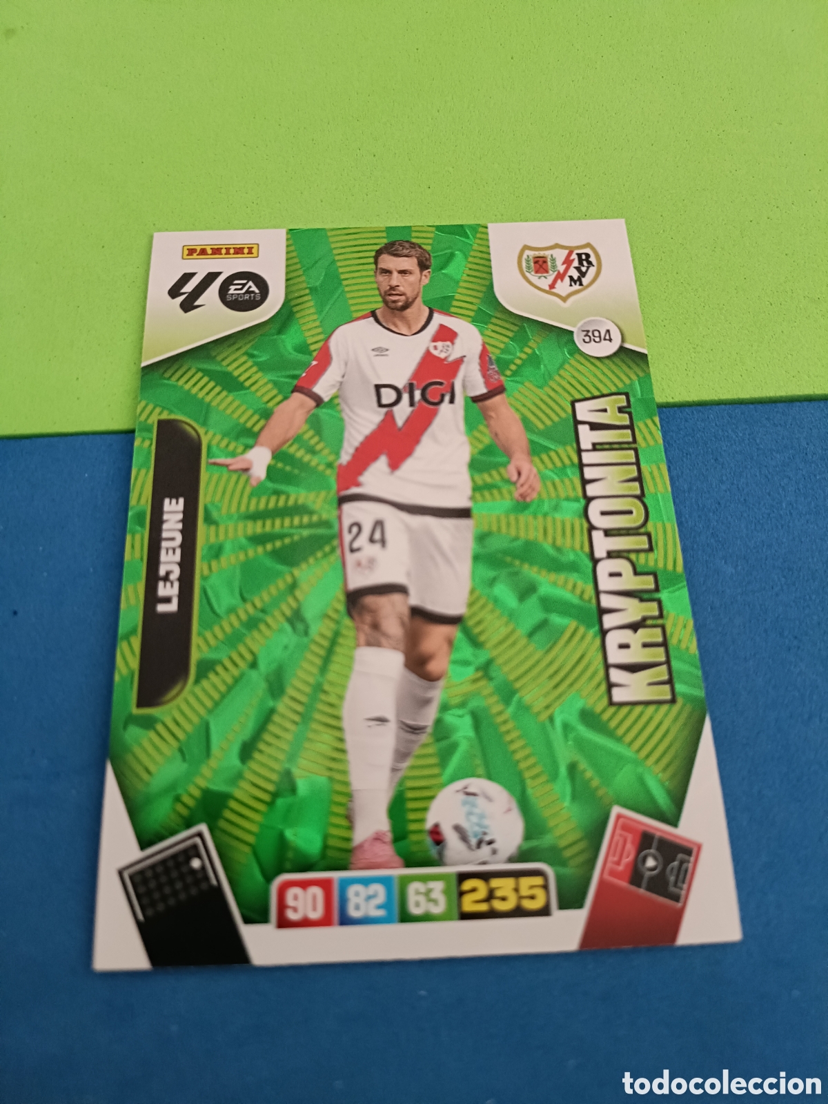 Cromos de F&uacute;tbol: ADRENALYN XL 2025 2026 25 26 Panini Liga - Kryptonita 394 Lejeune