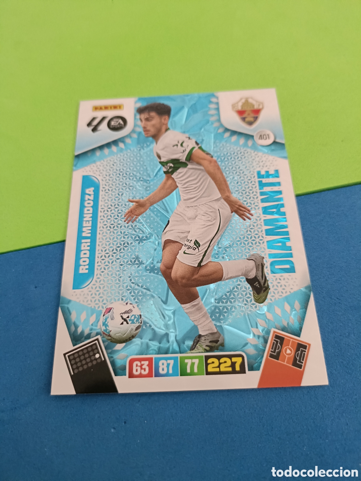 Cartes &agrave; collectionner de Football: ADRENALYN XL 2025 2026 25 26 Panini Liga - Diamante 401 Rodri Mendoza