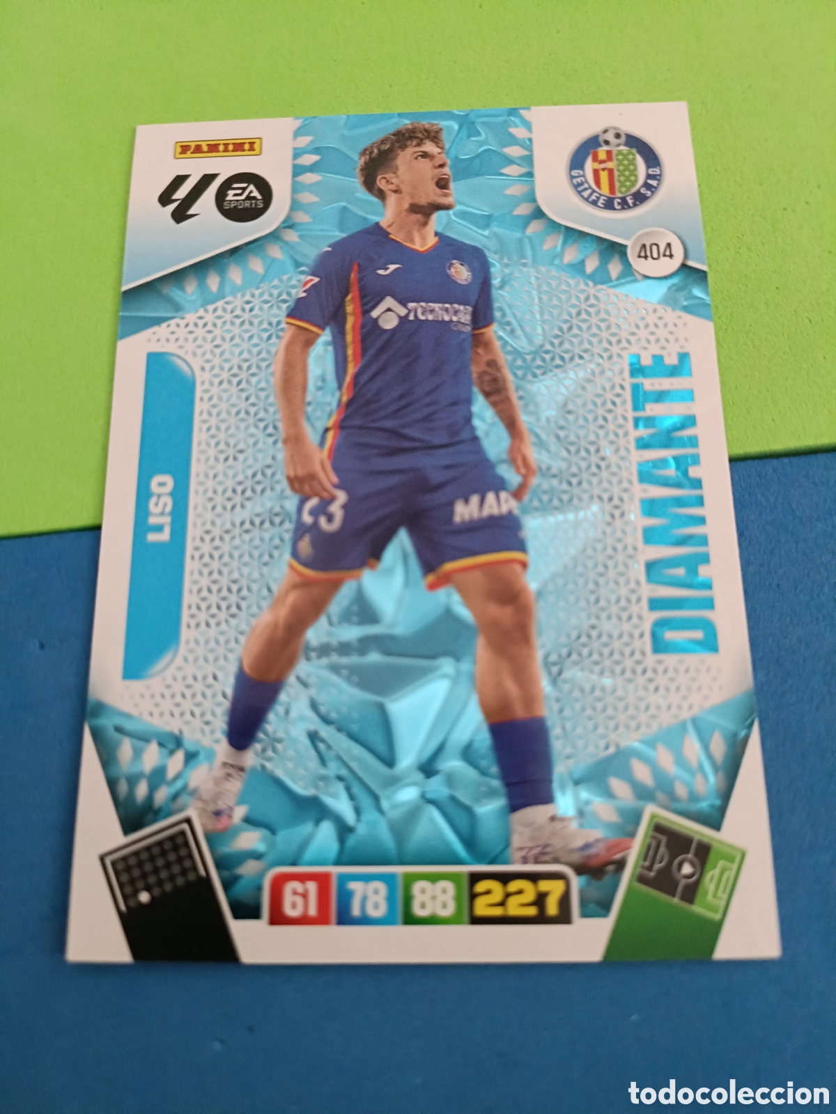 Fu&szlig;ball-Sticker: ADRENALYN XL 2025 2026 25 26 Panini Liga - Diamante 404 Liso