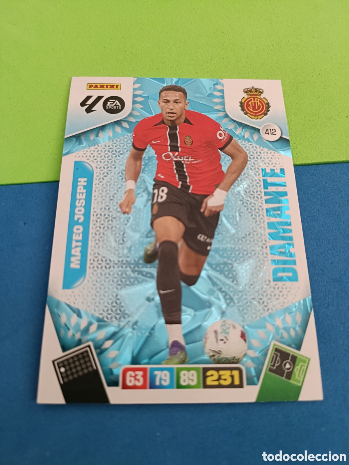 Fu&szlig;ball-Sticker: ADRENALYN XL 2025 2026 25 26 Panini Liga - Diamante 412 Mateo Joseph