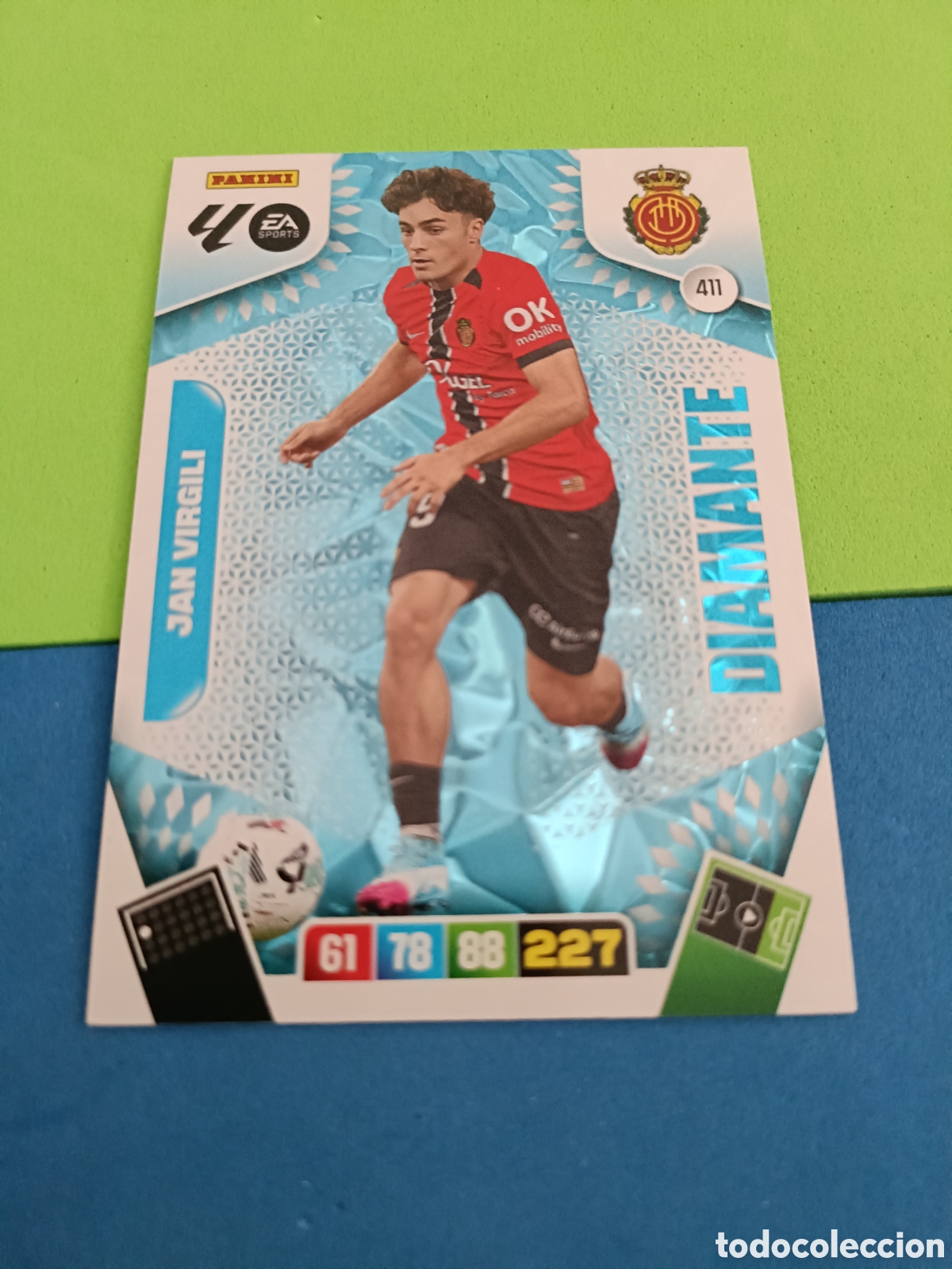 Figurine di Calcio: ADRENALYN XL 2025 2026 25 26 Panini Liga - Diamante 411 Jan Virgili