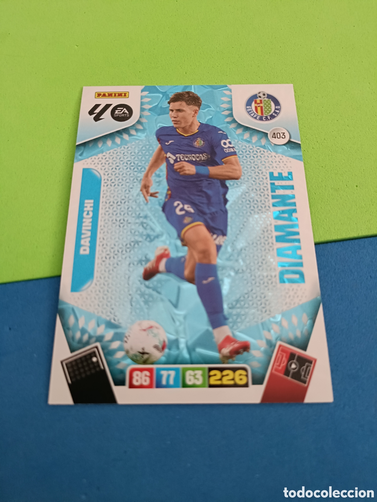 Figurine di Calcio: ADRENALYN XL 2025 2026 25 26 Panini Liga - Diamante 403 Davinchi