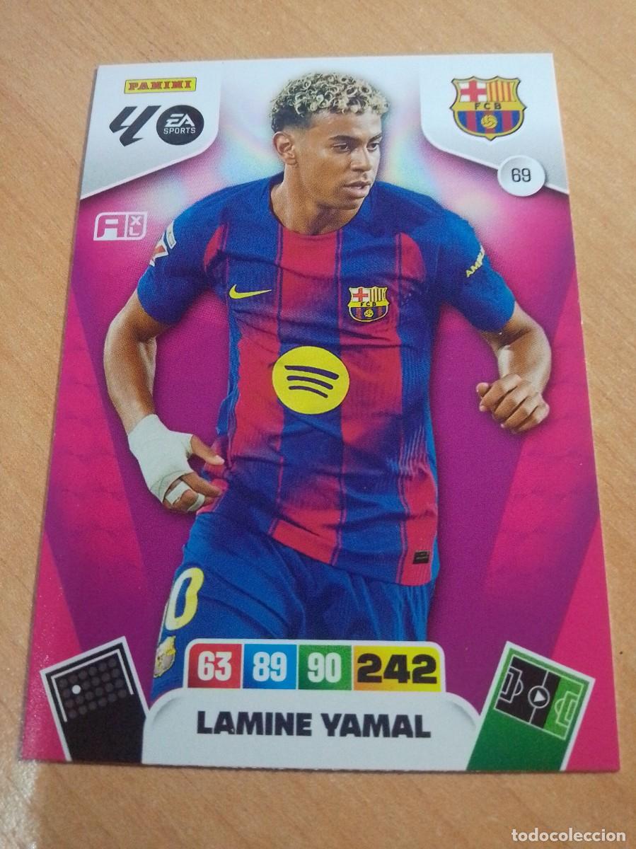 Cromos de Futebol: 69 LAMINE YAMAL DEL BARCELONA 25 26 ADRENALYN XL 2025 2026