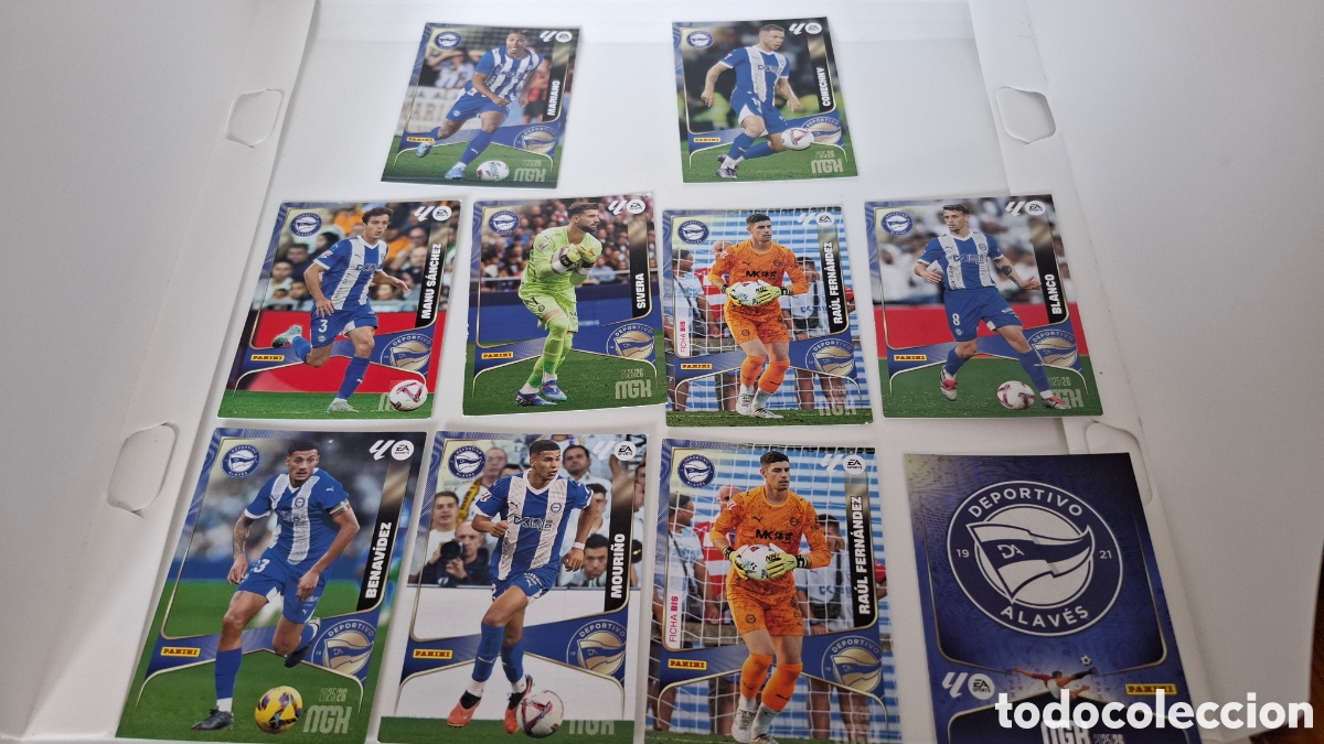 Cromos de Futebol: LOTE CROMOS MGK 2025 2026 ALAVES