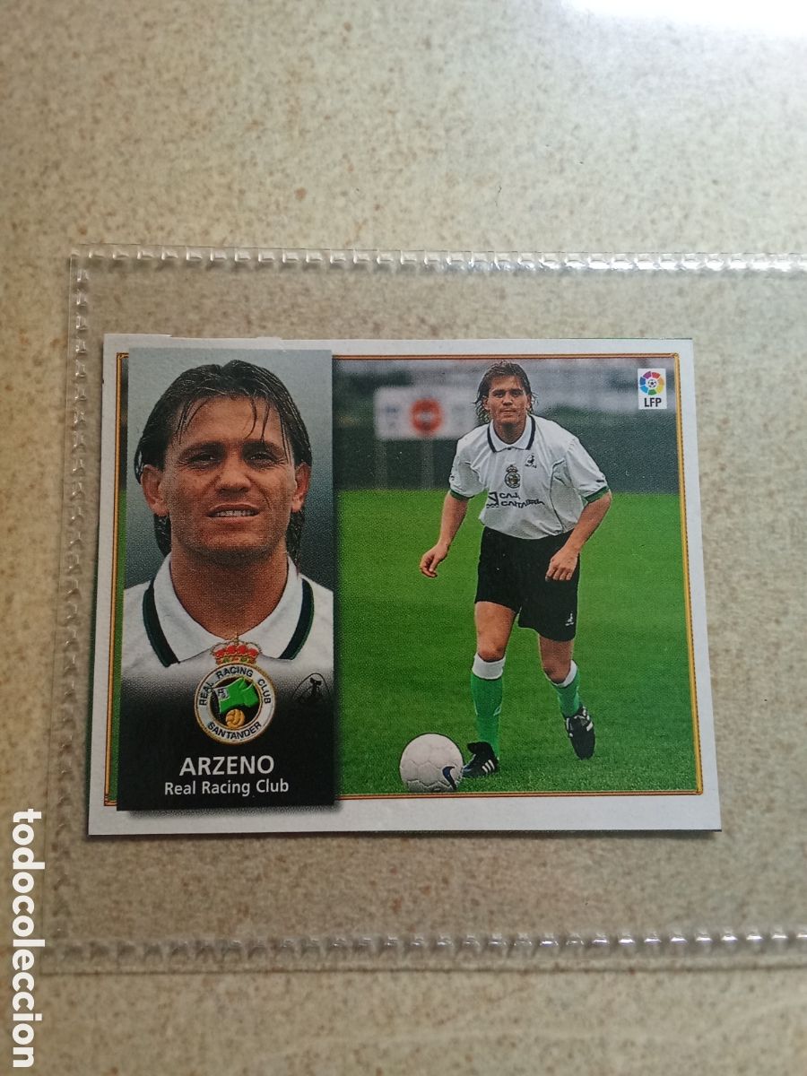 Cromos de F&uacute;tbol: ARZENO RACING SANTANDER FICHAJE 32 LIGA ESTE 1998/99 DESPEGADO
