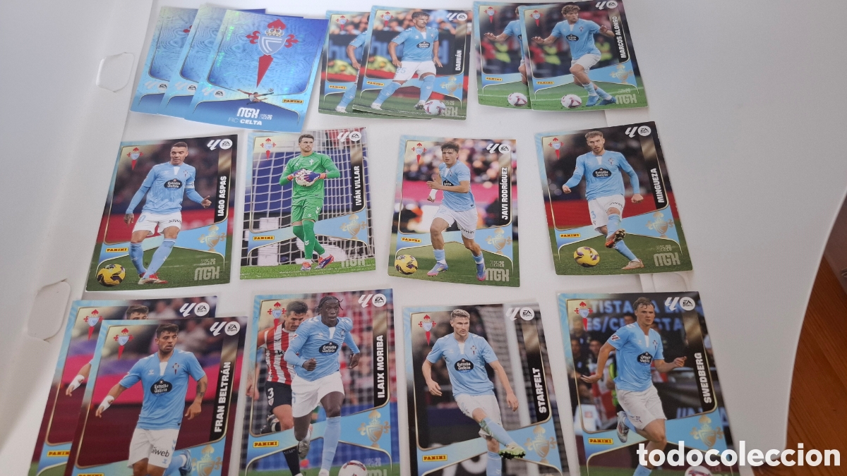 Fu&szlig;ball-Sticker: LOTE CROMOS MGK 2025 2026 CELTA DE VIGO
