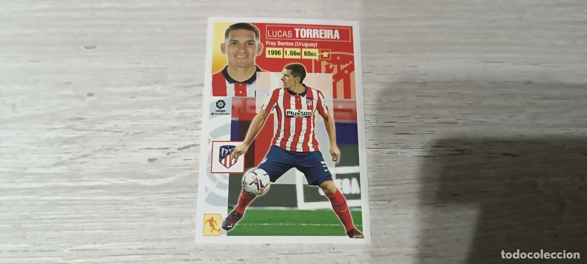 Cromos de F&uacute;tbol: TORREIRA FICHAJE 46 NUNCA PEGADO LIGA ESTE 2020 2021 20 21
