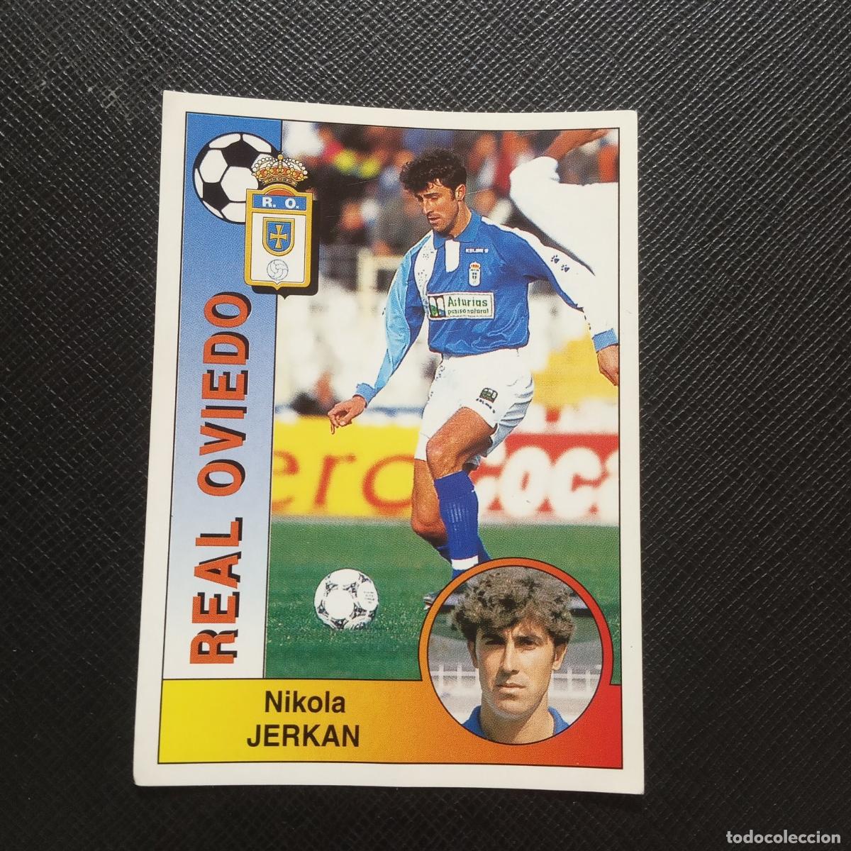 Cromos de F&uacute;tbol: 203 JERKAN OVIEDO PANINI 1994 1995 CROMO FUTBOL LIGA 94 95 - SIN PEGAR - A95 PG262