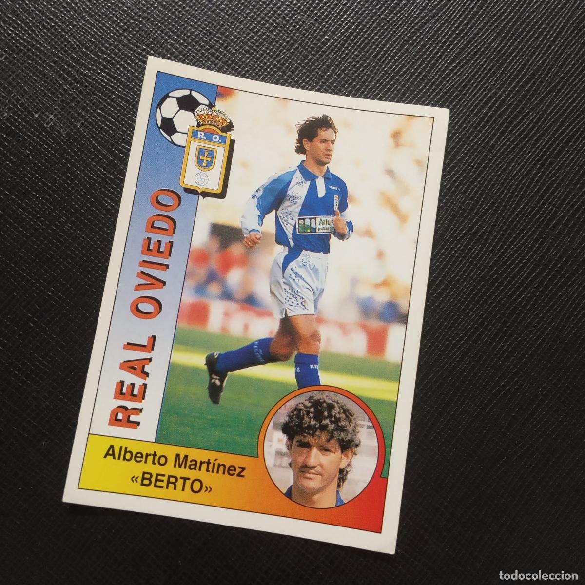 Cromos de F&uacute;tbol: 209 BERTO OVIEDO PANINI 1994 1995 CROMO FUTBOL LIGA 94 95 - SIN PEGAR - A95 PG280