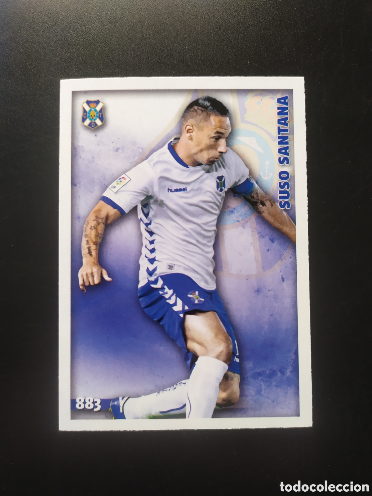Figurine di Calcio: Mundicromo fichas Liga 2014 2015 14 15 Suso Santana n&deg; 883 Tenerife