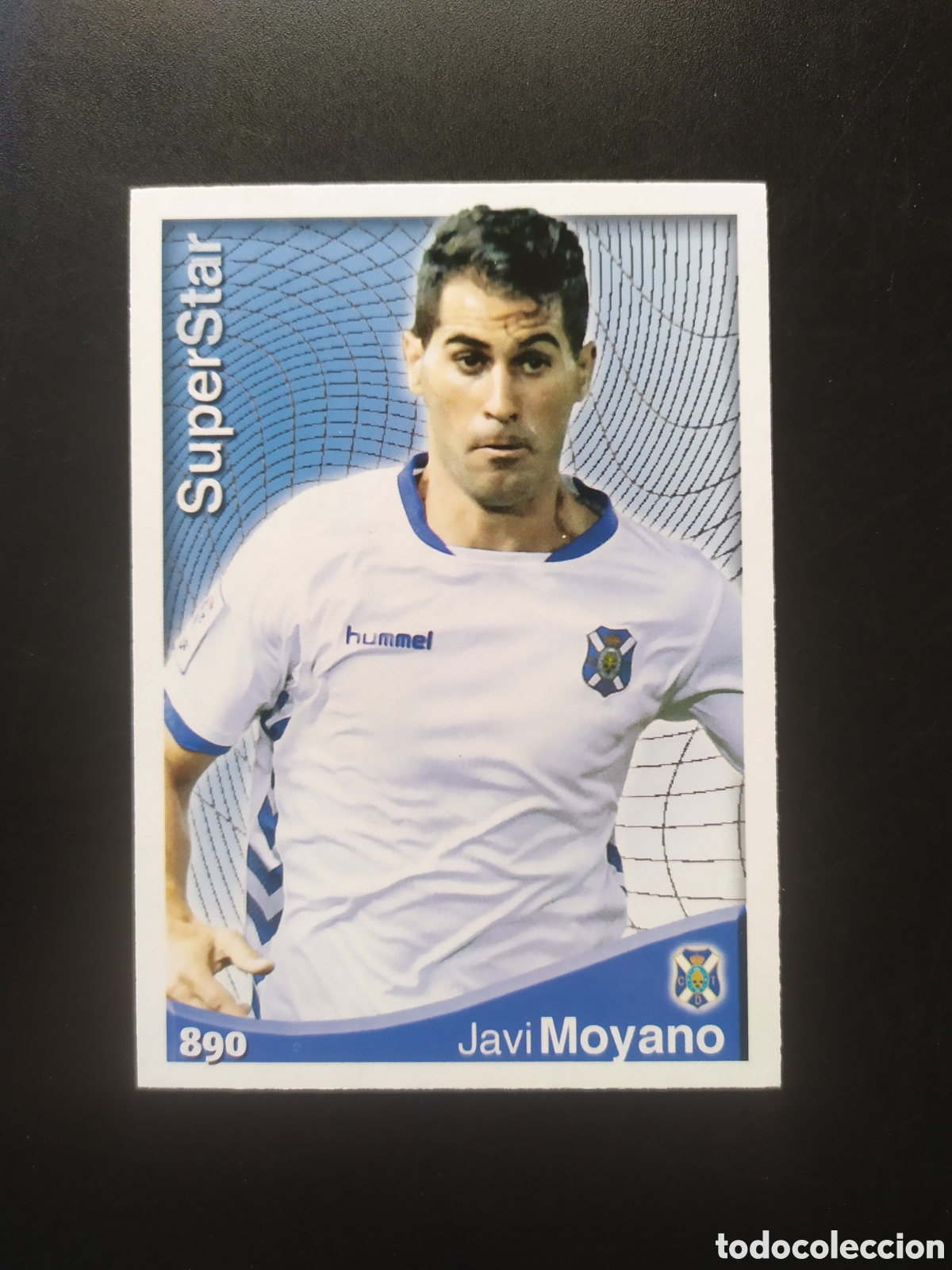 Cromos de F&uacute;tbol: Mundicromo fichas Liga 2014 2015 14 15 Javi Moyano superstar n&deg; 890 Tenerife