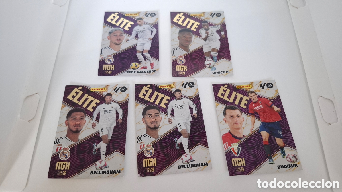 Cromos de f&uacute;tbol: LOTE CROMOS MGK 2025 2026 ELITE