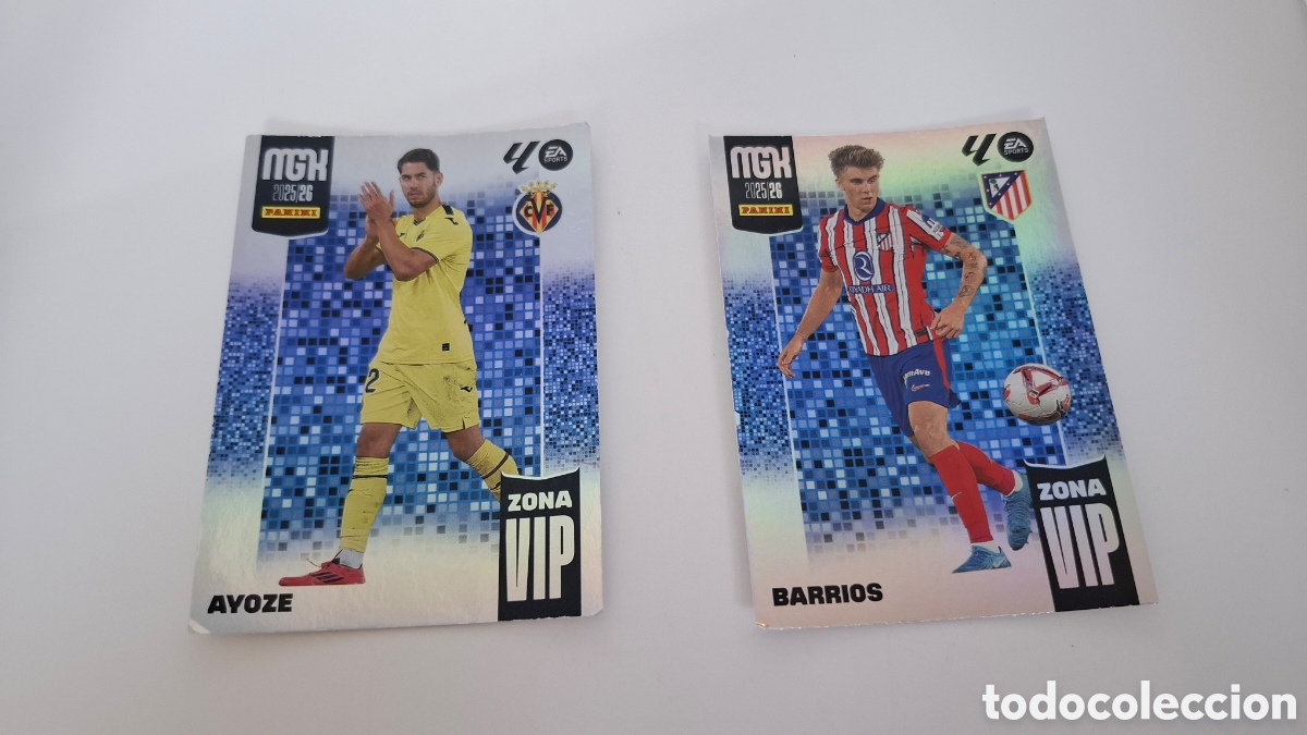 Fu&szlig;ball-Sticker: LOTE CROMOS MGK 2025 2026 ZONA VIP