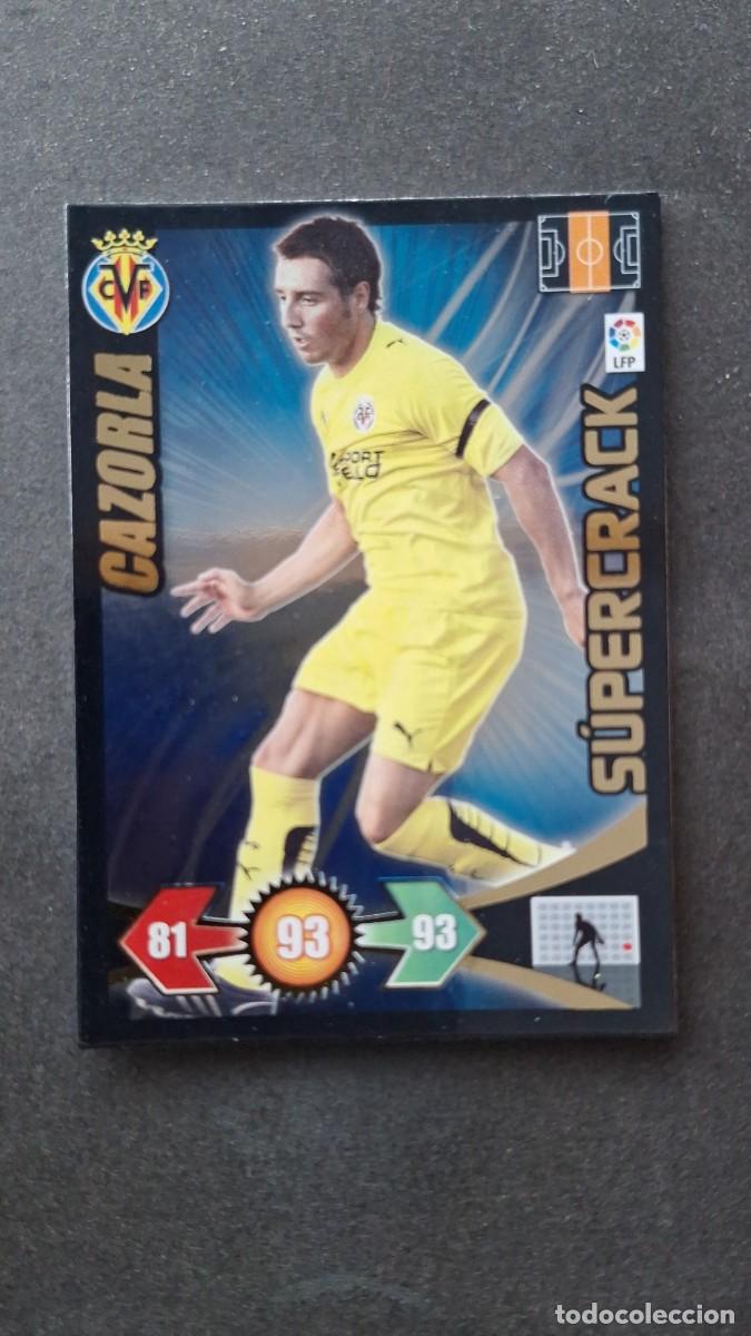 Cromos de F&uacute;tbol: L3 CAZORLA VILLARREAL C. F. SUPERCRACK ADRENALYN XL LIGA 2009 2010 09 10 PANINI
