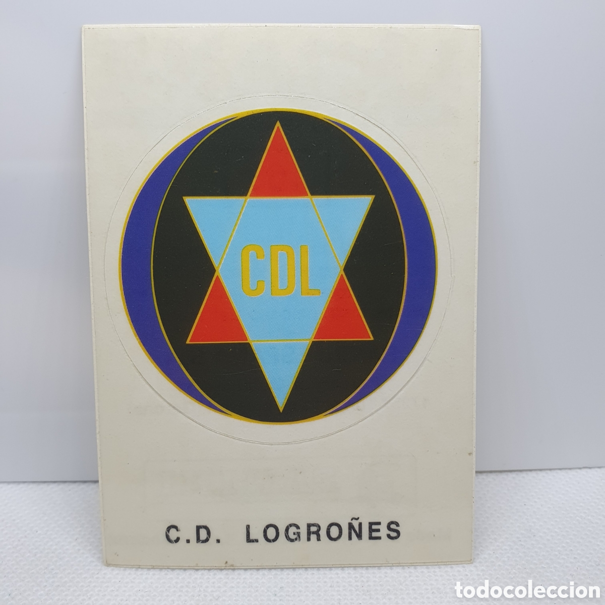 Fu&szlig;ball-Sticker: ⚽️ CROMO DE FUTBOL ESCUDO LOGRO&Ntilde;ES LIGA 94-95 PANINI ALBUM - ESTAMPAS ADHESIVAS - CARTAS - TARJETAS